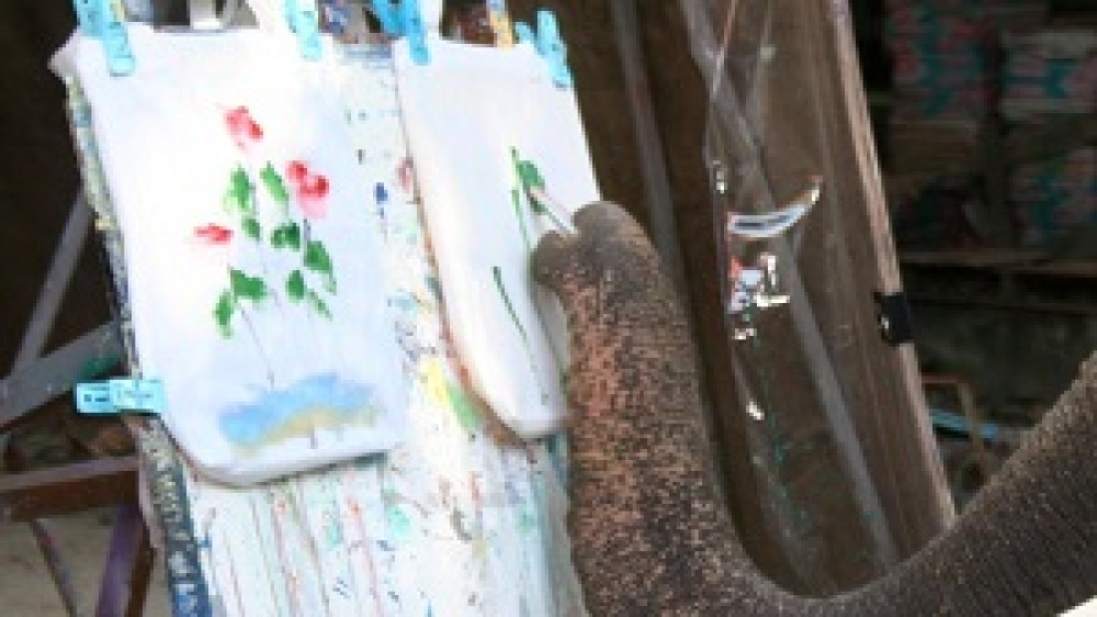 Elephant painting 300×200